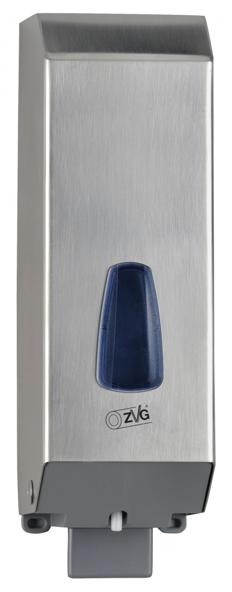 ZVG-Seifenspender aus Edelstahl, gebürstet, ca. 1.200 ml, auffüllbar, VE: 6 Stück