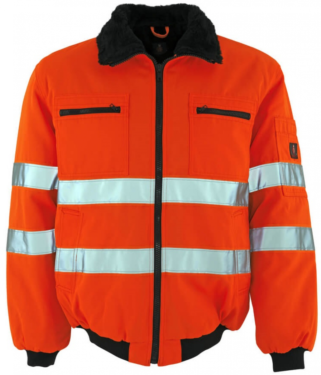 MASCOT-Workwear, Warnschutz-Pilotjacke, Alaska, 300 g/m², orange