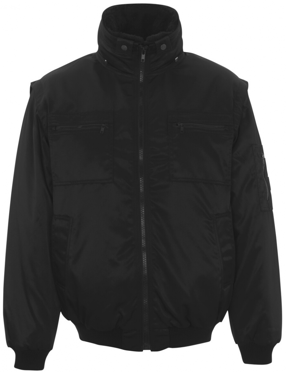 MASCOT-Workwear, Kälteschutz, Winter-Pilotjacke, Innsbruck, 240 g/m², schwarz