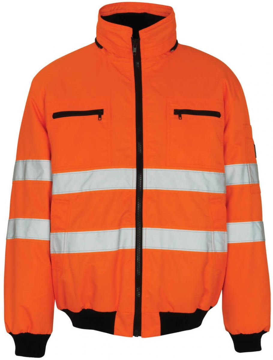 MASCOT-Workwear, Warnschutz-Pilotjacke, St. Moritz, 240 g/m², orange