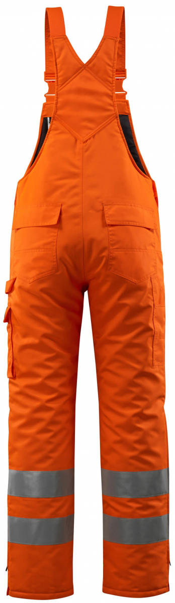 MASCOT-Workwear, Warnschutz-Winterlatzhose, Lech, 240 g/m², orange