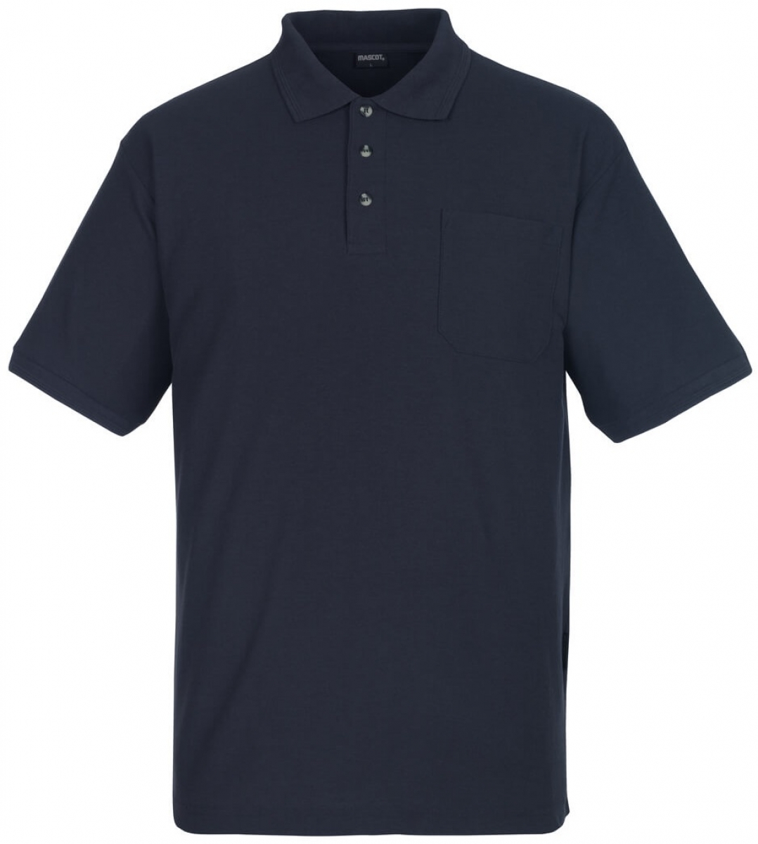 MASCOT-Worker-Shirts, Polo-Shirt, Borneo, 180 g/m, schwarzblau