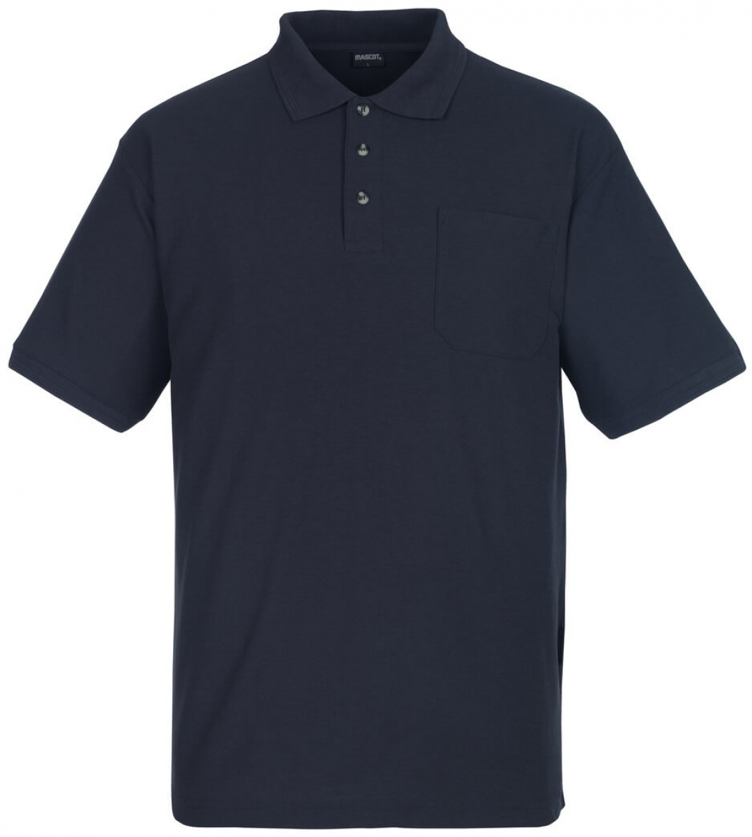 MASCOT-Worker-Shirts, Polo-Shirt, Borneo, 180 g/m², schwarzblau