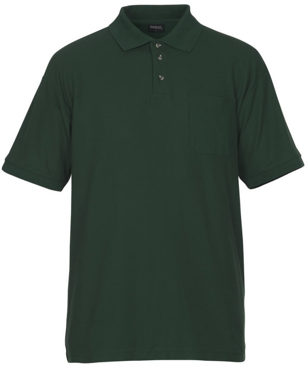 MASCOT-Worker-Shirts, Polo-Shirt, Borneo, 180 g/m², grün