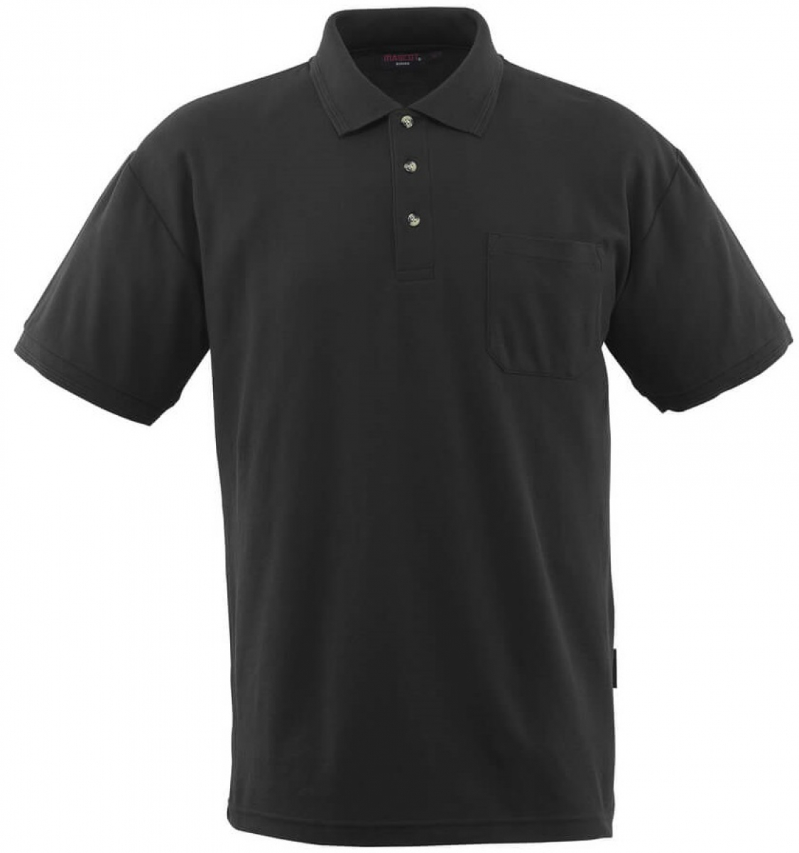 MASCOT-Worker-Shirts, Polo-Shirt, Borneo, 180 g/m², schwarz