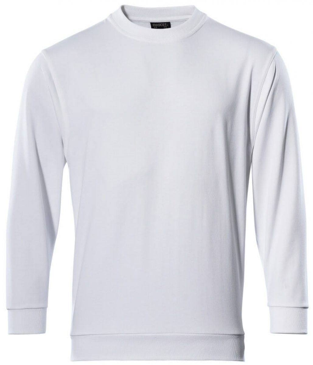 MASCOT-Worker-Shirts, Sweatshirt, Caribien, 310 g/m, wei