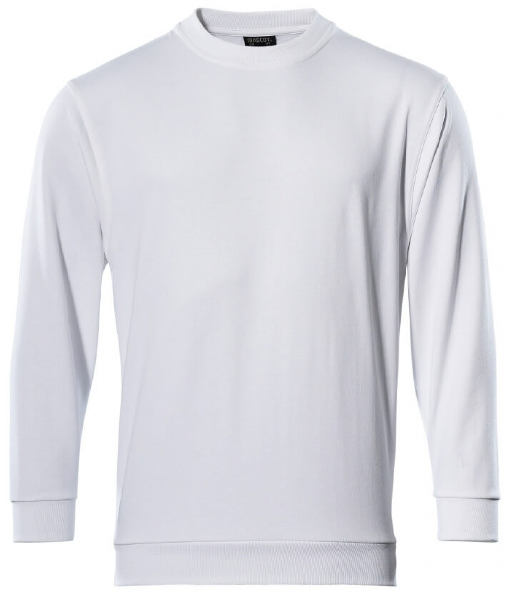 MASCOT-Worker-Shirts, Sweatshirt, Caribien, 310 g/m², weiß