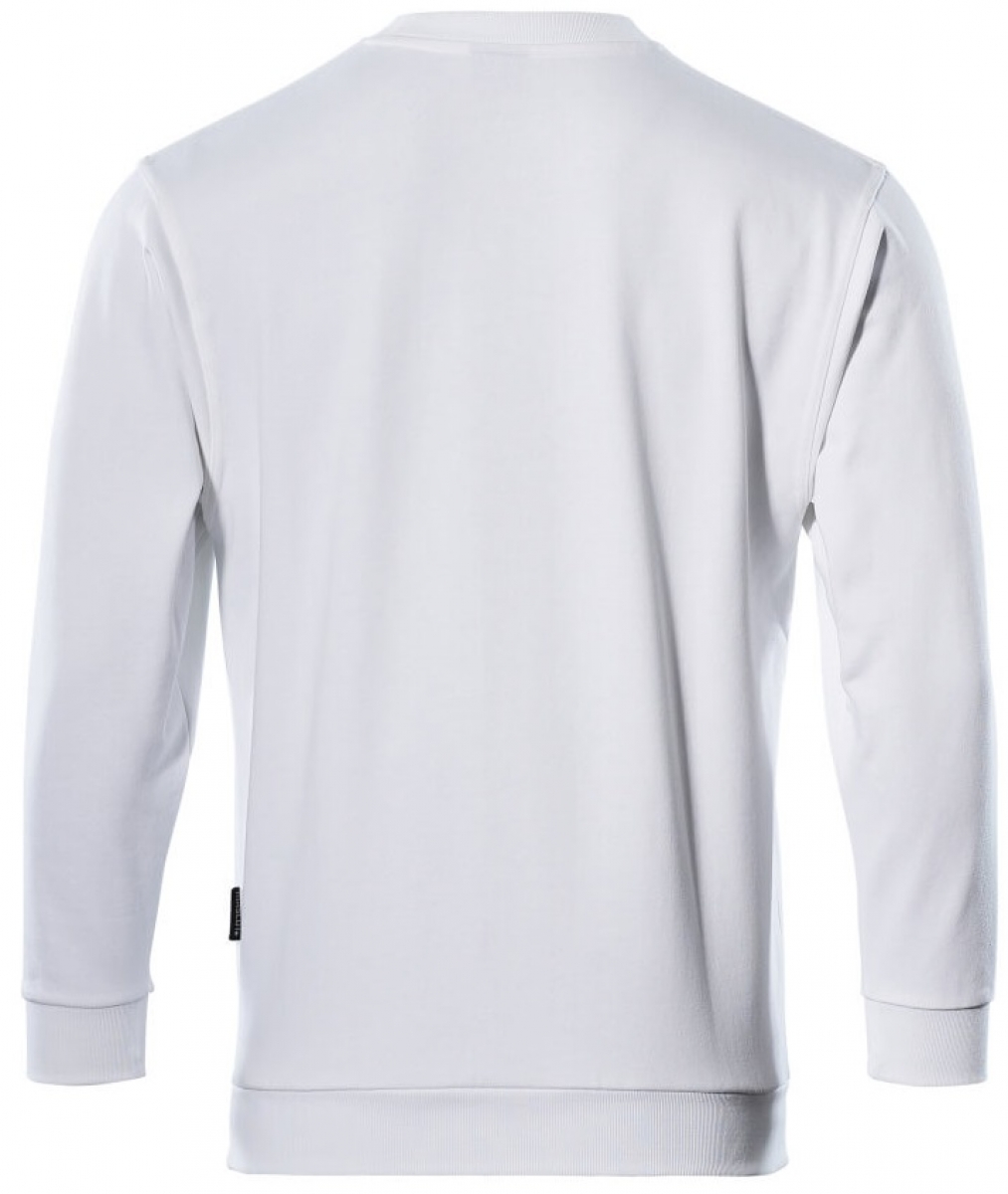 MASCOT-Worker-Shirts, Sweatshirt, Caribien, 310 g/m, wei