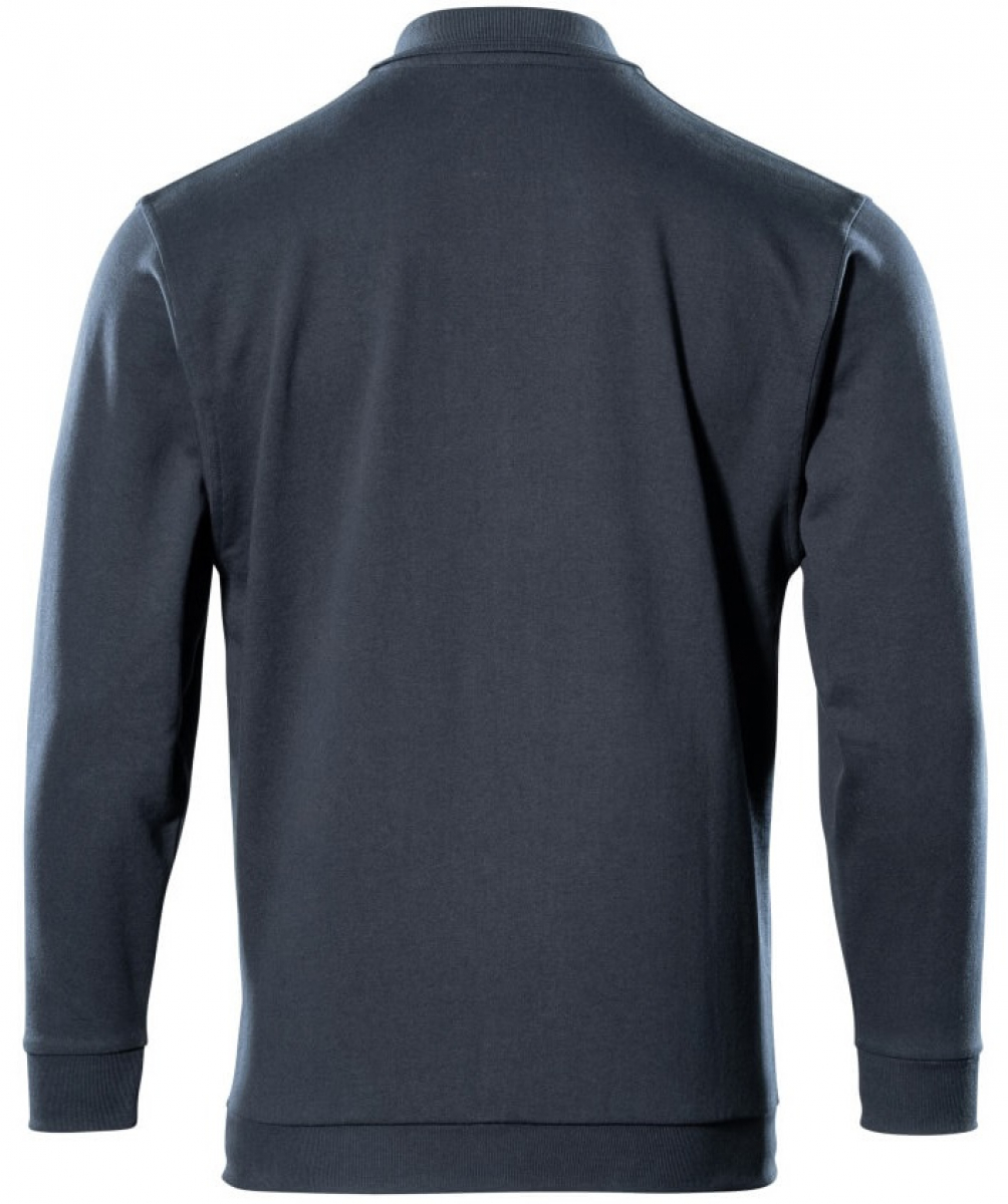 MASCOT-Worker-Shirts, Polo-Sweatshirt, Trinidad, 310 g/m², schwarzblau