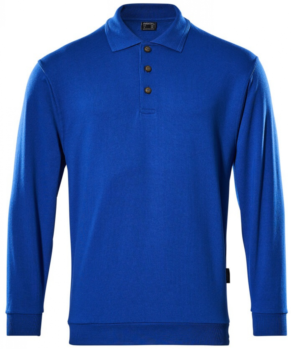 MASCOT-Worker-Shirts, Polo-Sweatshirt, Trinidad, 310 g/m, kornblau