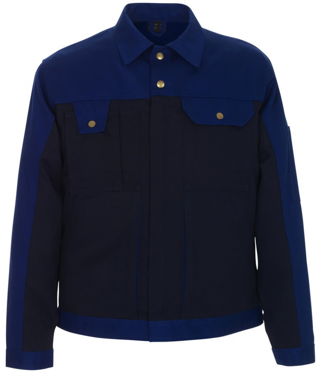 MASCOT-Workwear, Arbeits-Berufs-Bund-Jacke, Capri, 355 g/m², marine/kornblau
