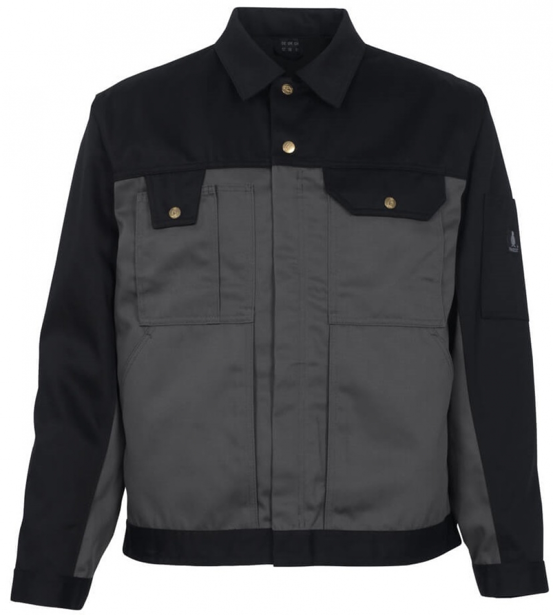 MASCOT-Workwear, Arbeits-Berufs-Bund-Jacke, Como, 310 g/m, anthrazit/schwarz