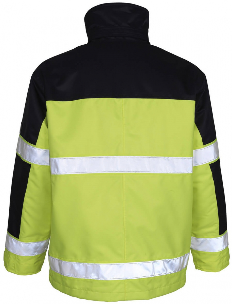 MASCOT-Workwear, Warnschutz-Jacke, Savona, 240 g/m², gelb/marine
