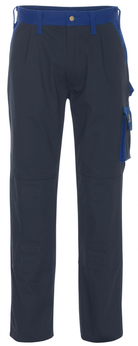 MASCOT-Workwear, Arbeits-Berufs-Bund-Hose, Palermo, 82 cm, 355 g/m², marine/kornblau