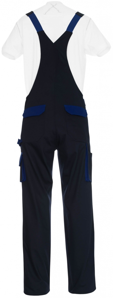 MASCOT-Workwear, Arbeits-Berufs-Latz-Hose, Monza, 82 cm, 355 g/m, marine/kornblau