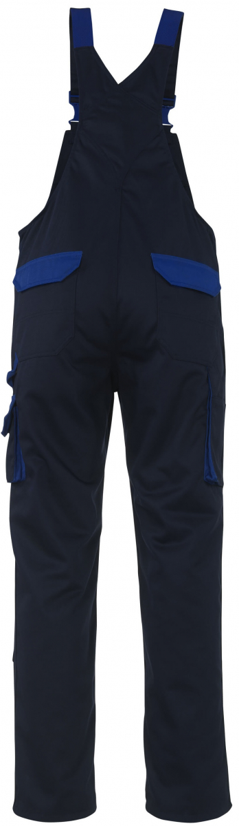 MASCOT-Workwear, Arbeits-Berufs-Latz-Hose, Milano, 82 cm, 310 g/m², marine/kornblau