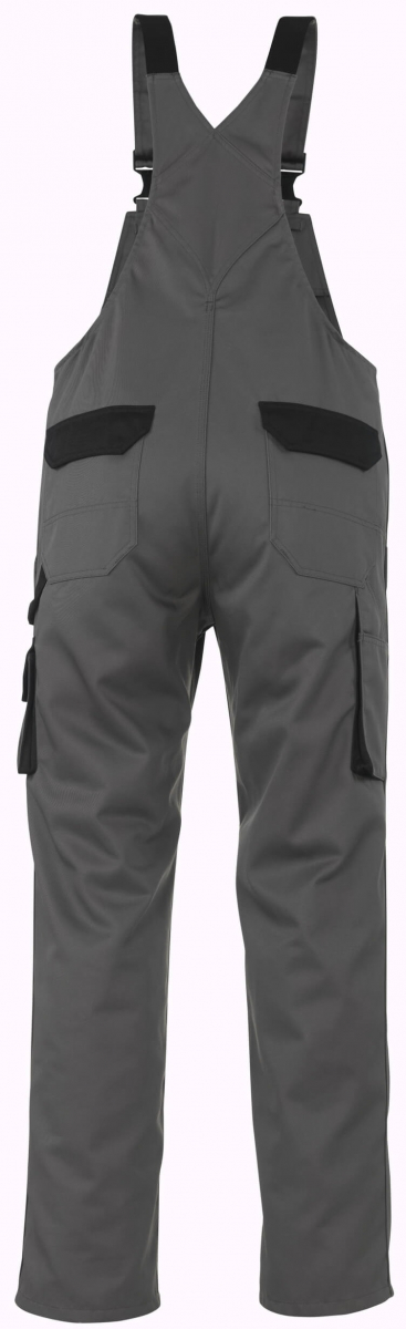 MASCOT-Workwear, Arbeits-Berufs-Latz-Hose, Milano, 82 cm, 310 g/m², anthrazit/schwarz