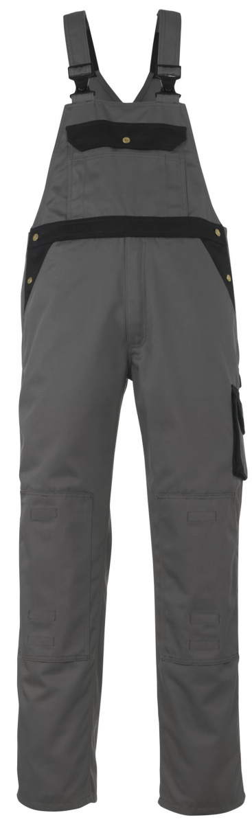 MASCOT-Workwear, Arbeits-Berufs-Latz-Hose, Milano, 90 cm, 310 g/m², anthrazit/schwarz