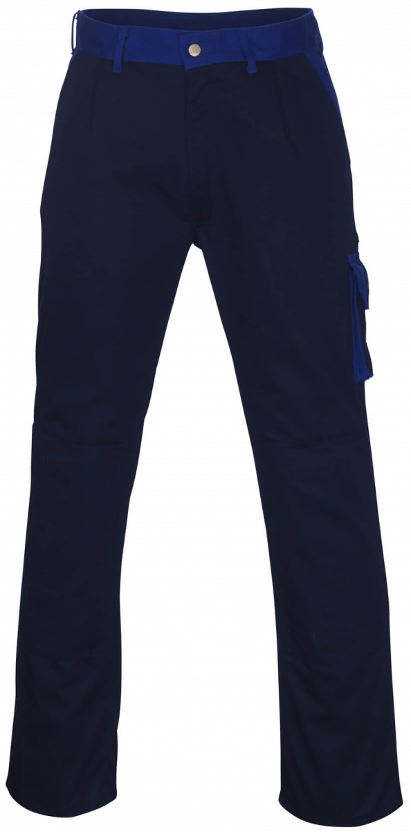 MASCOT-Workwear, Workwear-Bundhose, Arbeits-Berufs-Hose, TORINO, Lg. 90 cm, MG310, marine/kornblau