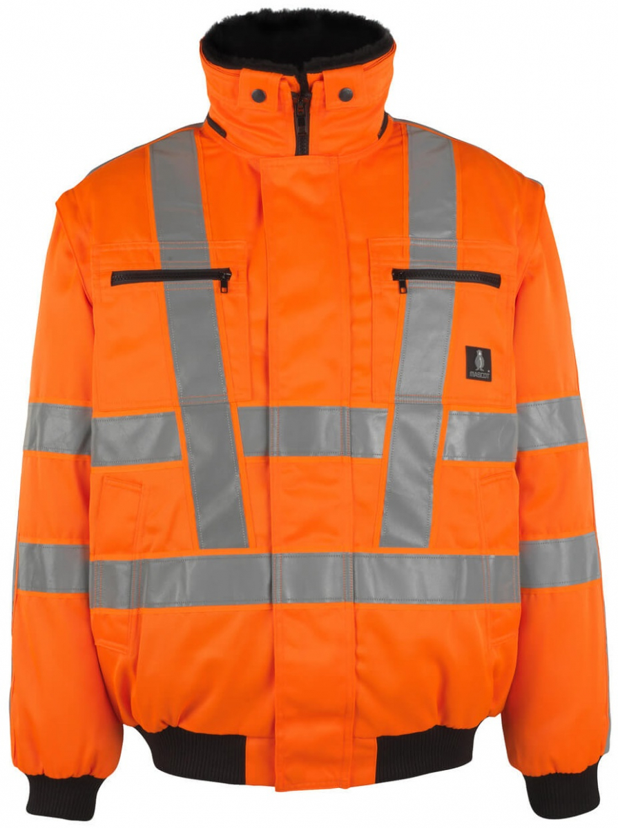 MASCOT-Workwear, Warnschutz-Pilotjacke, Innsbruck, 300 g/m², orange