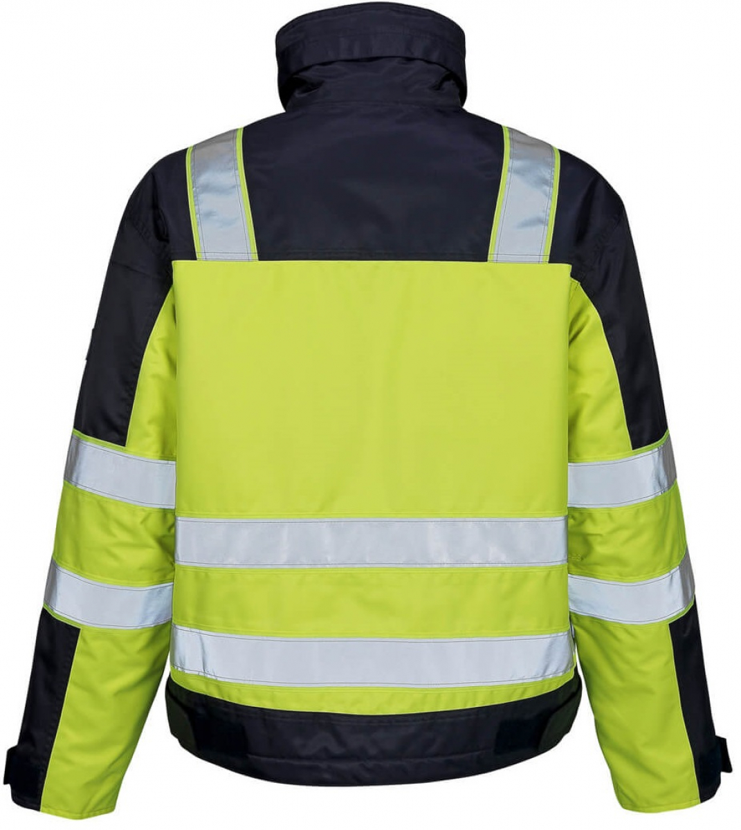 MASCOT-Workwear, Warnschutz-Jacke, Genova, 240 g/m², gelb/marine