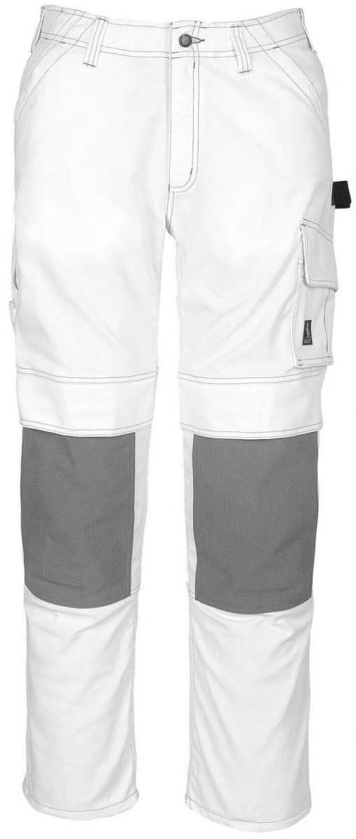 MASCOT-Workwear, Arbeits-Berufs-Bund-Hose, Lerida, 76 cm, 310 g/m², weiß