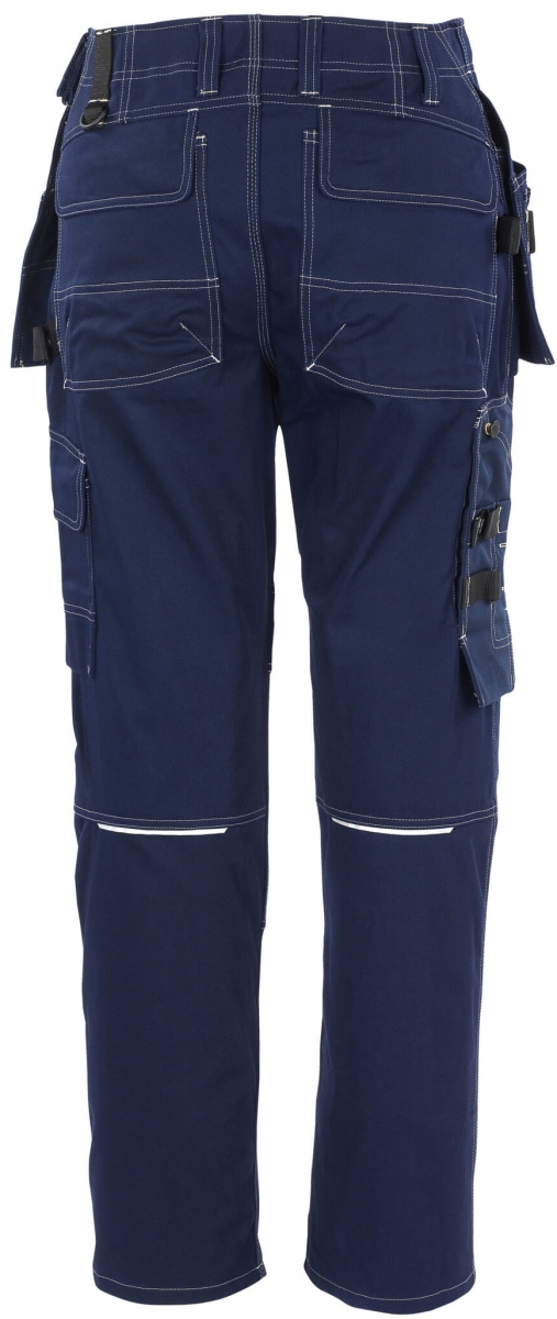 MASCOT-Workwear, Workwear-Handwerkerhose, Arbeits-Berufs-Bund-Hose, ATLANTA, Lg. 82 cm, BW355, marine