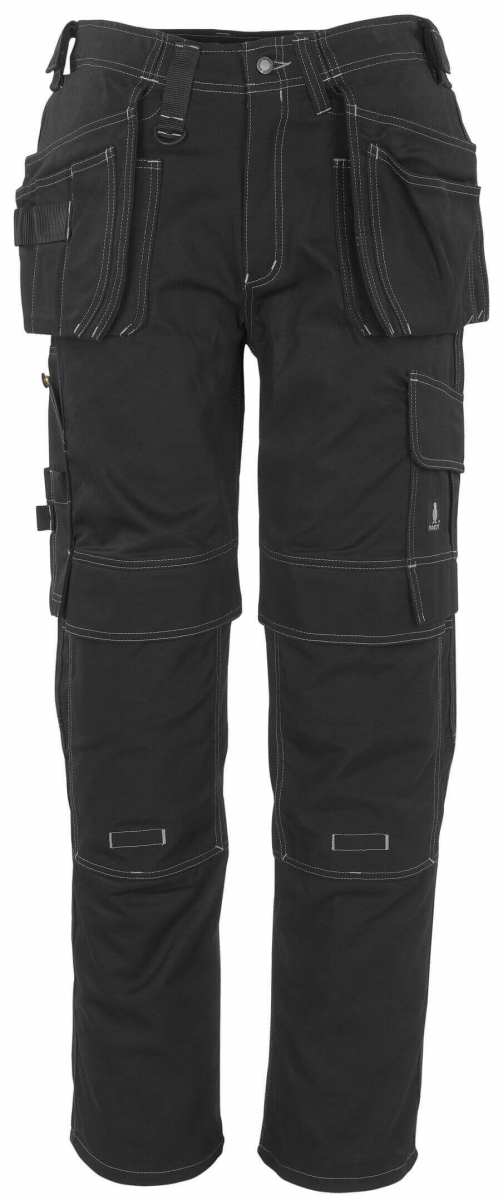 MASCOT-Workwear, Arbeits-Berufs-Bund-Hose, Atlanta, 76 cm, 355 g/m², schwarz