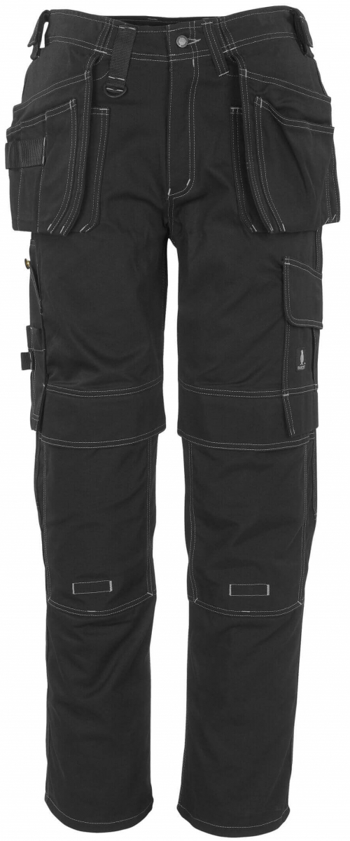 MASCOT-Workwear, Arbeits-Berufs-Bund-Hose, Atlanta, 82 cm, 355 g/m², schwarz