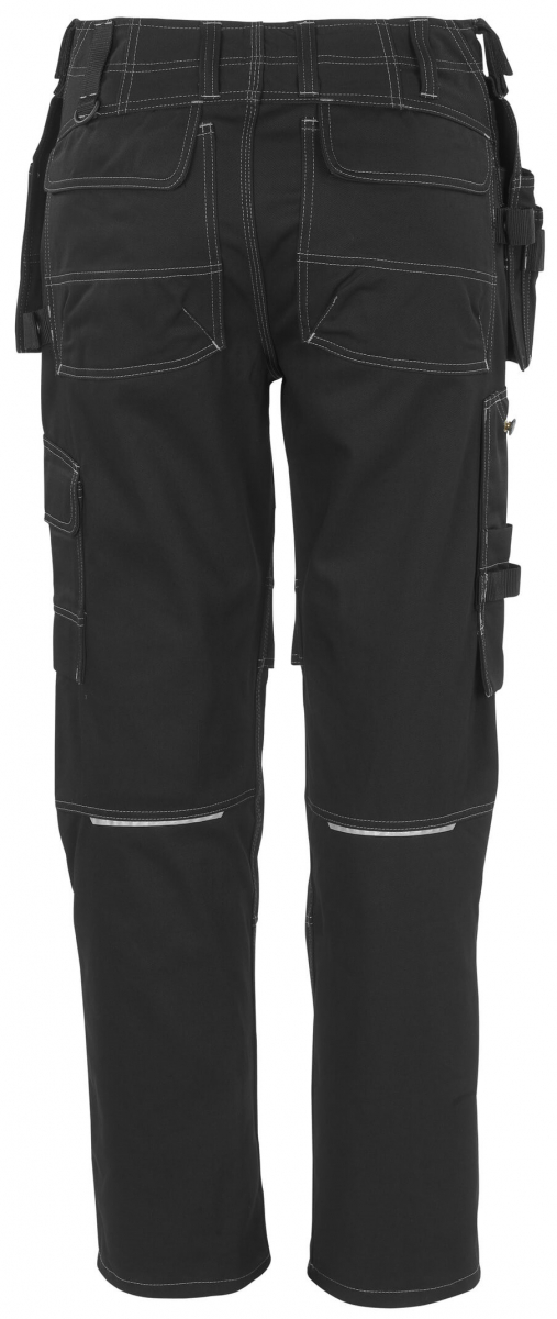 MASCOT-Workwear, Arbeits-Berufs-Bund-Hose, Atlanta, 82 cm, 355 g/m², schwarz