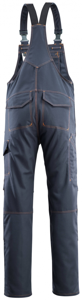 MASCOT-Workwear, Arbeits-Berufs-Latz-Hose, Freibourg, 82 cm, 320 g/m², schwarzblau