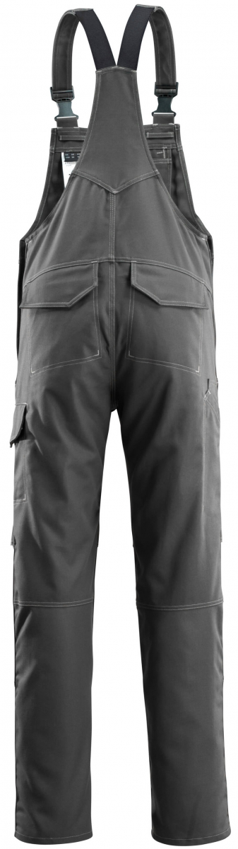 MASCOT-Workwear, Arbeits-Berufs-Latz-Hose, Freibourg, 90 cm, 320 g/m², dunkelanthrazit