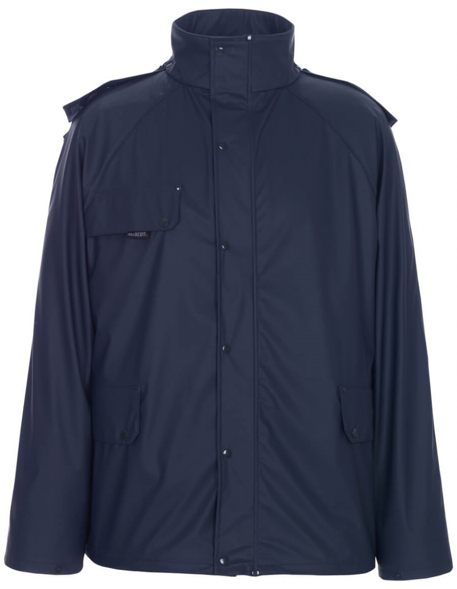 MASCOT-Workwear, Regenschutz, Regenjacke, Waterford, , 210 g/m, marine