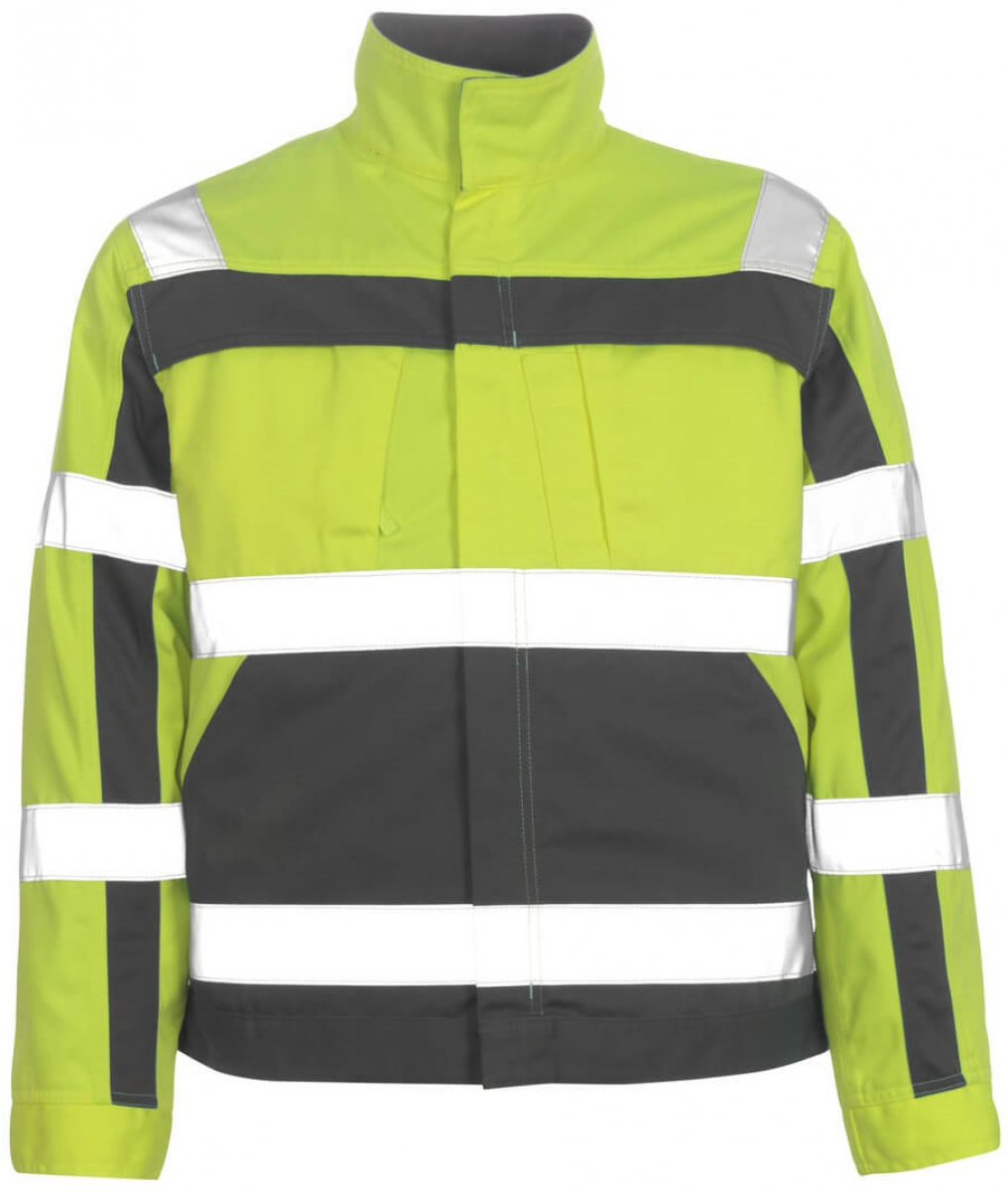 MASCOT-Workwear, Warnschutz-Jacke, Cameta, 310 g/m², gelb/anthrazit