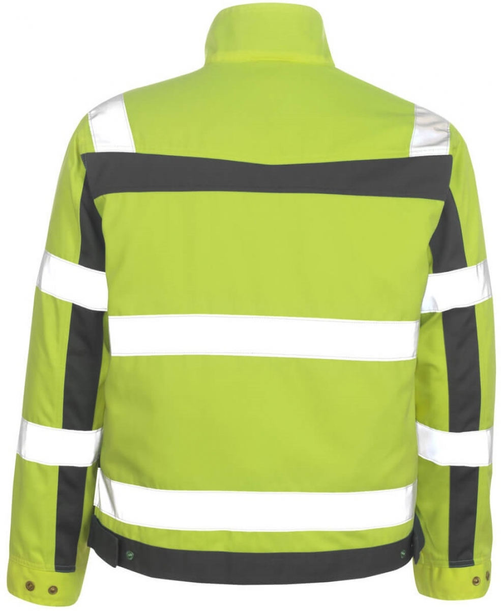 MASCOT-Workwear, Warnschutz-Jacke, Cameta, 310 g/m, gelb/anthrazit