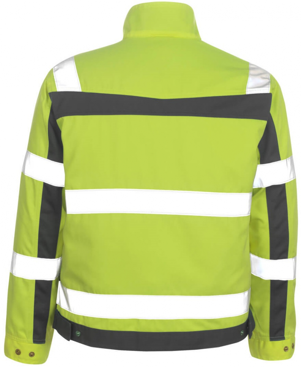 MASCOT-Workwear, Warnschutz-Jacke, Cameta, 310 g/m², gelb/anthrazit