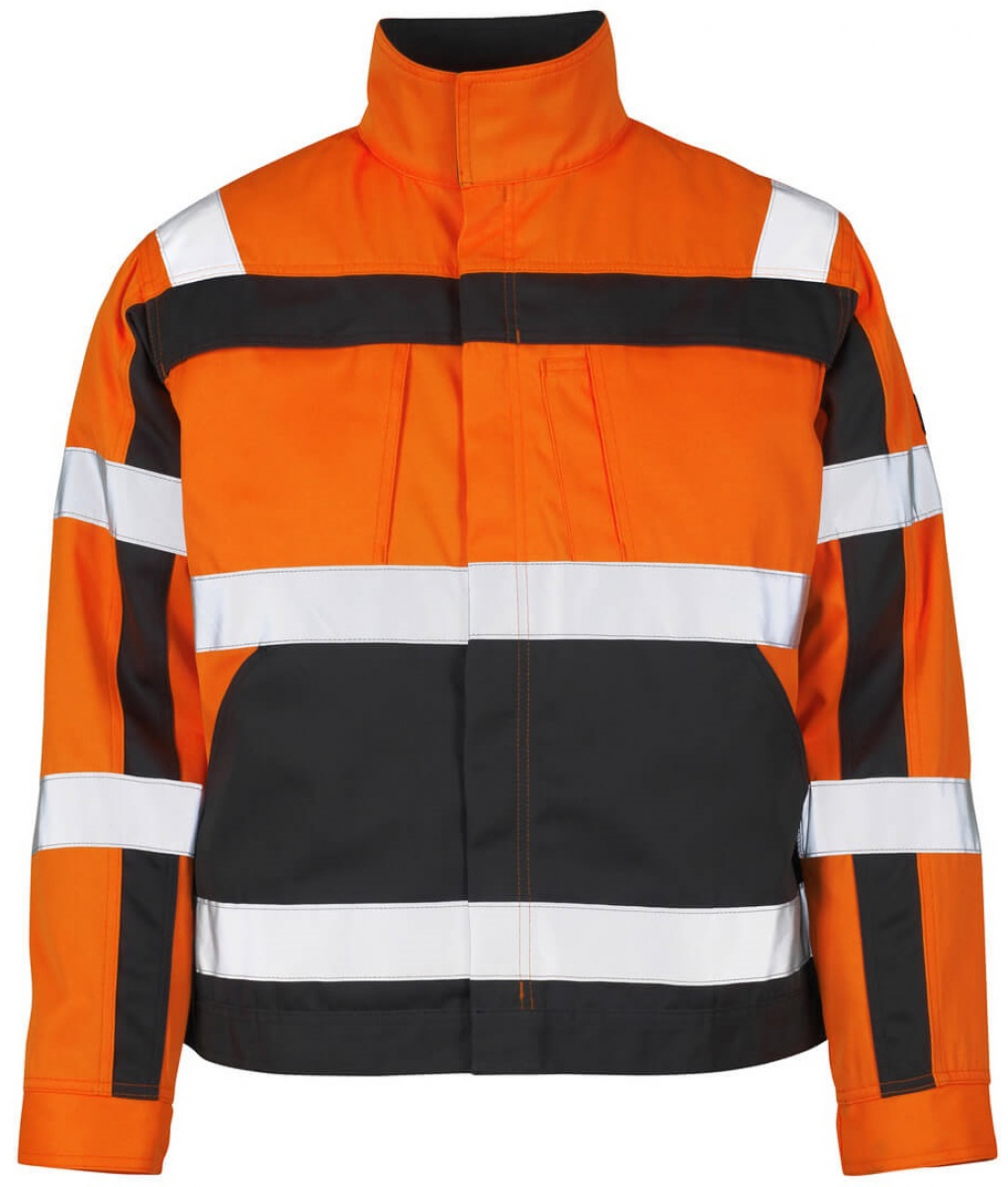 MASCOT-Workwear, Warnschutz-Jacke, Cameta, 290 g/m², orange/anthrazit