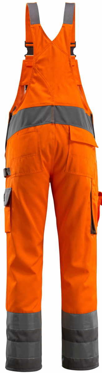 MASCOT-Workwear, Warnschutz-Latzhose, Barras, 90 cm, 290 g/m², orange/anthrazit