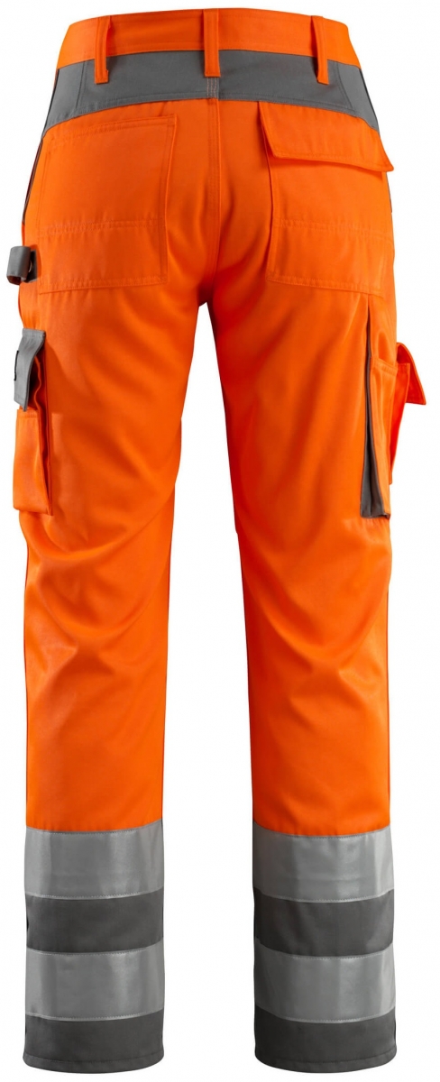 MASCOT-Workwear, Warnschutz-Bundhose, Olinda, 76 cm, 290 g/m, orange/anthrazit