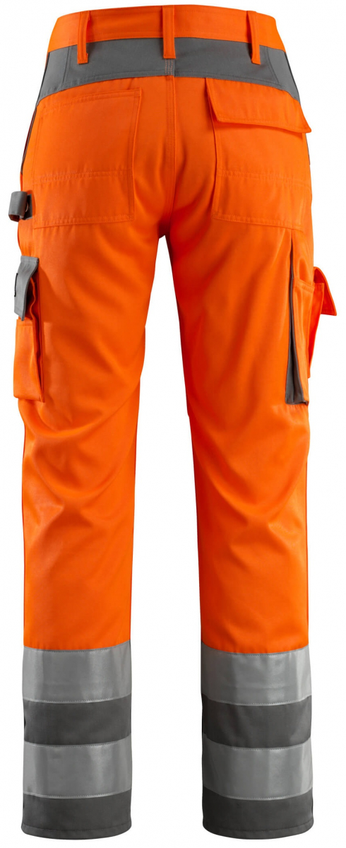 MASCOT-Workwear, Warnschutz-Bundhose, Olinda, 82 cm, 290 g/m², orange/anthrazit