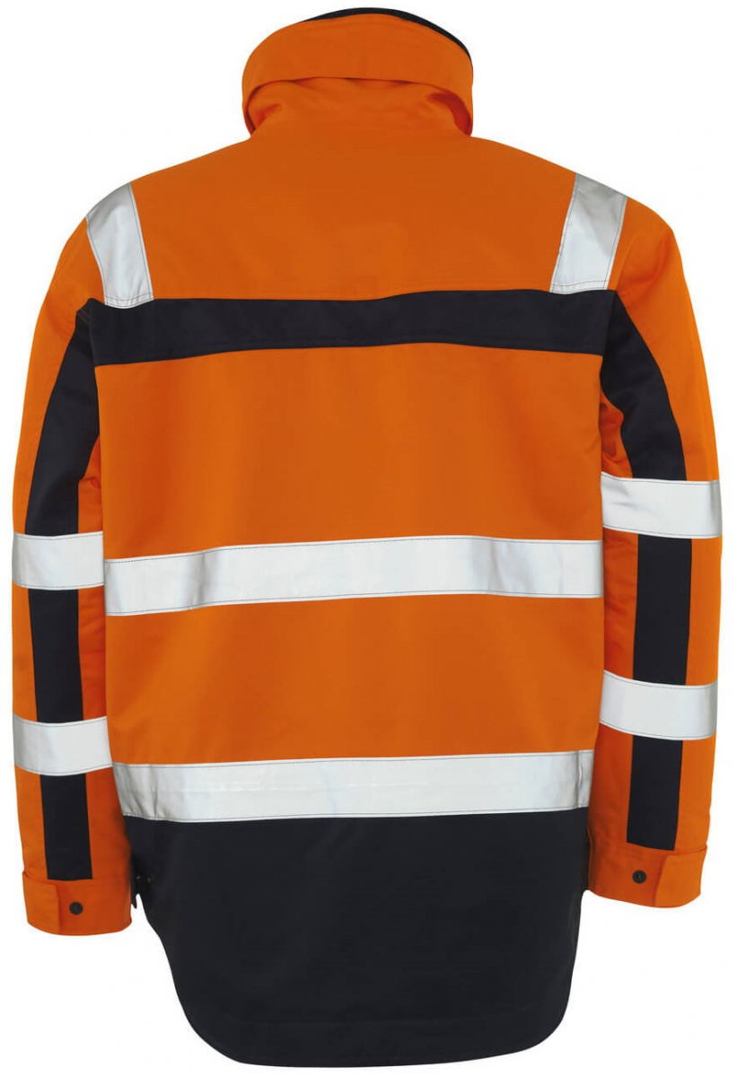 MASCOT-Workwear, Warnschutz-Pilotjacke, Teresina, 240 g/m², orange/marine