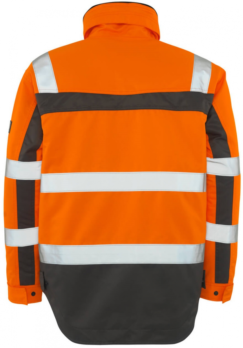 MASCOT-Workwear, Warnschutz-Pilotjacke, Teresina, 240 g/m², orange/anthrazit