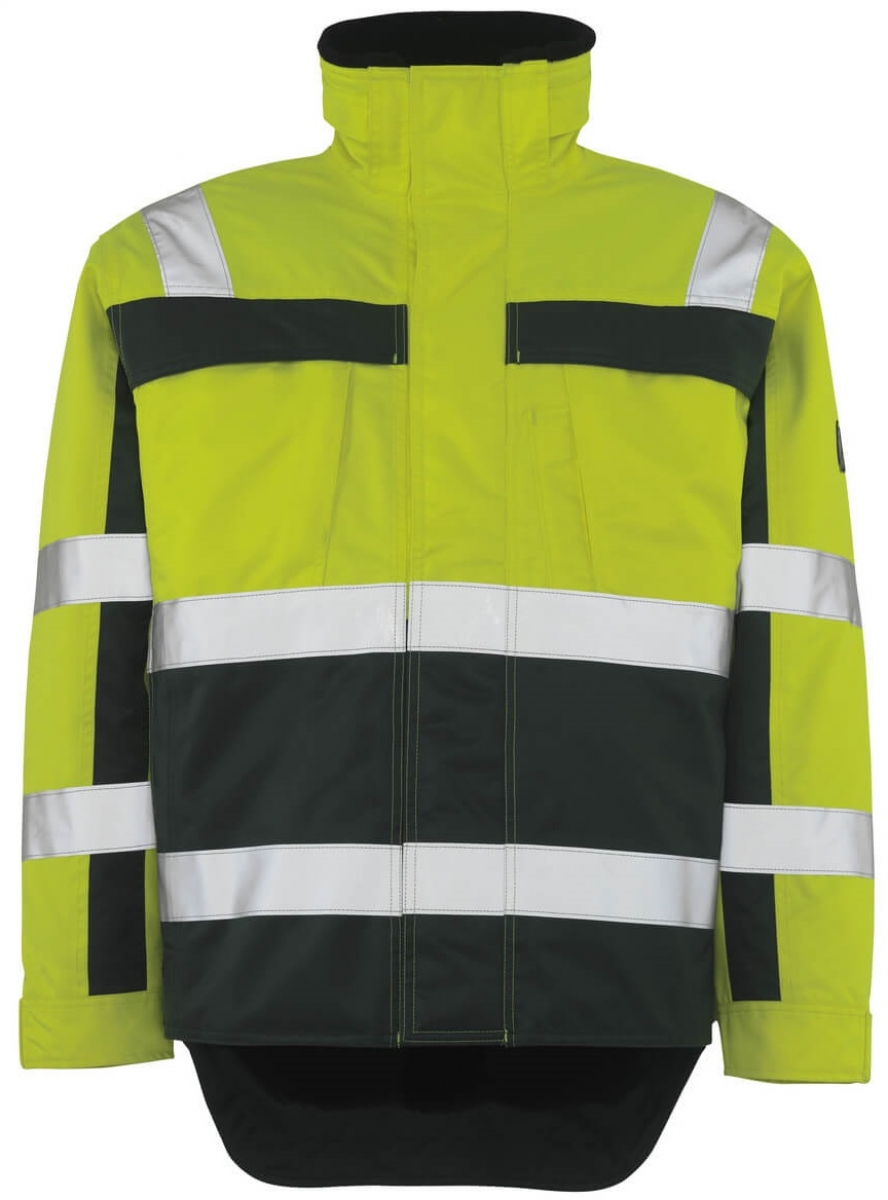 MASCOT-Workwear, Warnschutz-Pilotjacke, Teresina, 240 g/m, gelb/grn