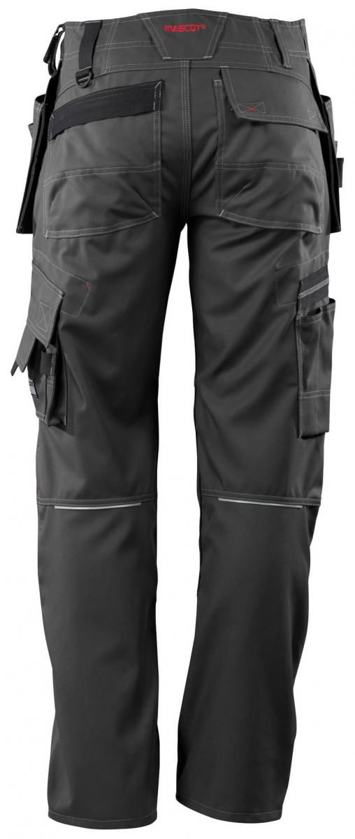 MASCOT-Workwear, Arbeits-Berufs-Bund-Hose, Lindos, 82 cm, 260 g/m², dunkelanthrazit