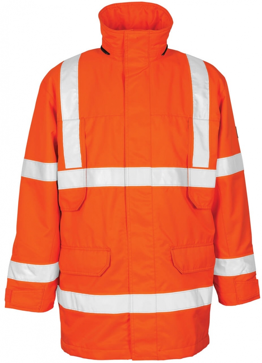 MASCOT-Workwear, Warnschutz-Parka, Vancouver, 240 g/m, orange