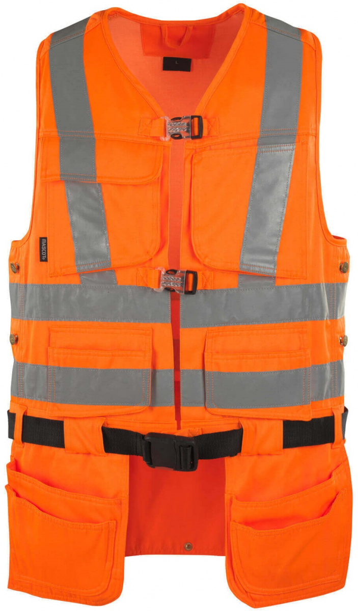 MASCOT-Workwear, Warnschutz-Weste, Yorkton, 290 g/m, orange