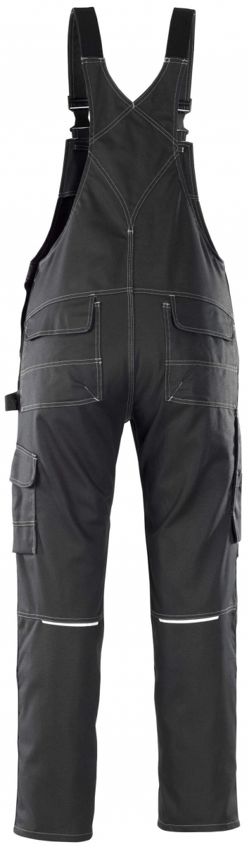 MASCOT-Workwear, Arbeits-Berufs-Latz-Hose, Orense, 76 cm, 310 g/m², schwarz