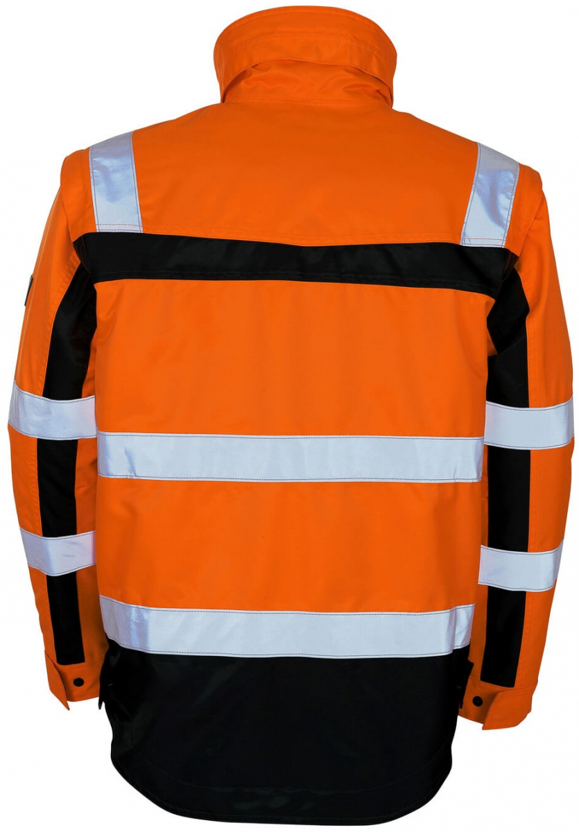 MASCOT-Workwear, Warnschutz-Pilotjacke, Loreto, 240 g/m², orange/marine