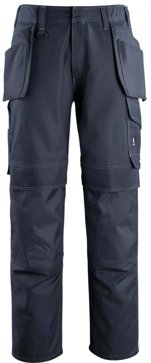 MASCOT-Workwear, Arbeits-Berufs-Bund-Hose, Springfield, 76 cm, 260 g/m², schwarzblau