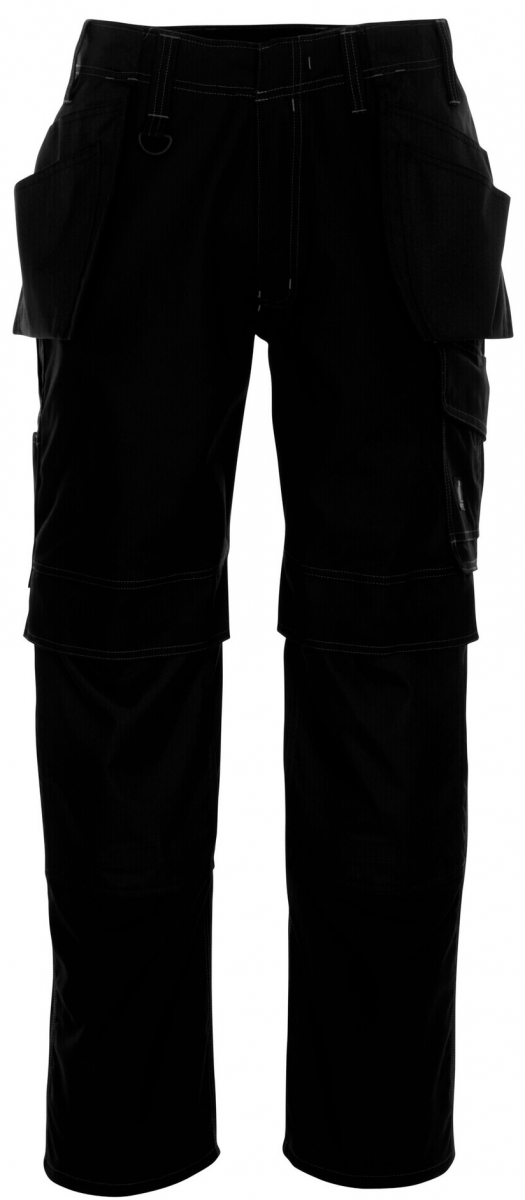 MASCOT-Workwear, Arbeits-Berufs-Bund-Hose, Springfield, 76 cm, 260 g/m², schwarz